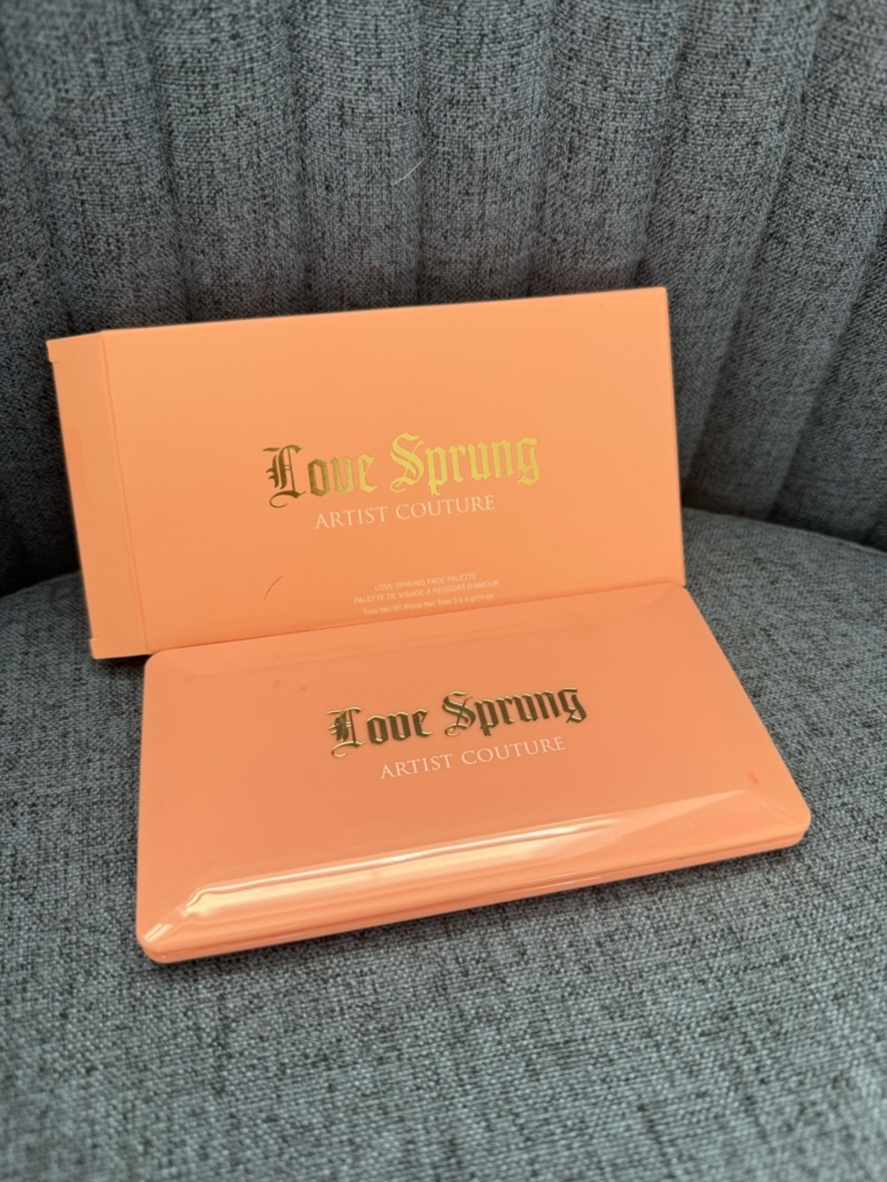 Artist Couture Love Sprung Peach and Gold Makeup Palette